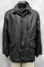 Lataa kuva Galleria-katseluun, Nahkatakki sisävuorella, Mic Perfect, koko 54