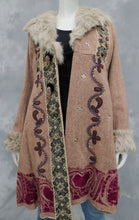 Lataa kuva Galleria-katseluun, Odd Molly punertavan ruskea Tweedtakki