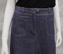 Lataa kuva Galleria-katseluun, Naisten puolipitkä vintage farkkuhame