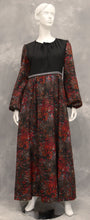 Lataa kuva Galleria-katseluun, Naisten pitkä vintagemekko