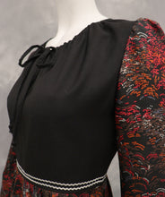 Lataa kuva Galleria-katseluun, Naisten pitkä vintagemekko