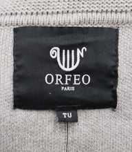 Lataa kuva Galleria-katseluun, Orfeo harmaa pitkä neuletakki