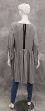 Lataa kuva Galleria-katseluun, Naisten harmaa hihallinen mekko