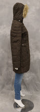 Lataa kuva Galleria-katseluun, Naisten ruskea talvitakki