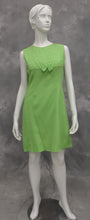 Lataa kuva Galleria-katseluun, Vihreä naisten vintagemekko