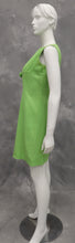 Lataa kuva Galleria-katseluun, Vihreä naisten vintagemekko
