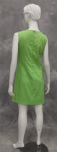 Lataa kuva Galleria-katseluun, Vihreä naisten vintagemekko
