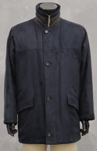 Lataa kuva Galleria-katseluun, Tummansininen Bugatti miesten takki
