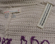 Lataa kuva Galleria-katseluun, Odd Molly pitkä luonnonvalkoinen neuletakki
