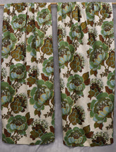 Lataa kuva Galleria-katseluun, Kukkakuviolliset verhot, Aristo, 5kpl paketti
