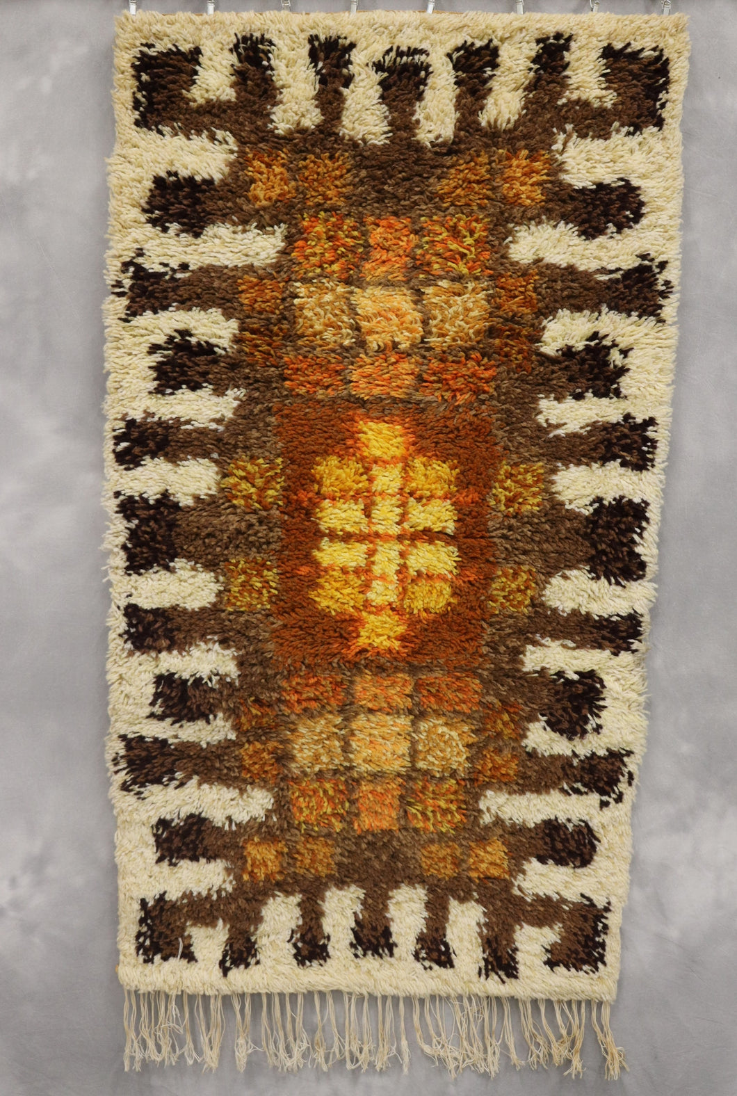 Ryijymatto/seinämatto, vintage 70x130 cm