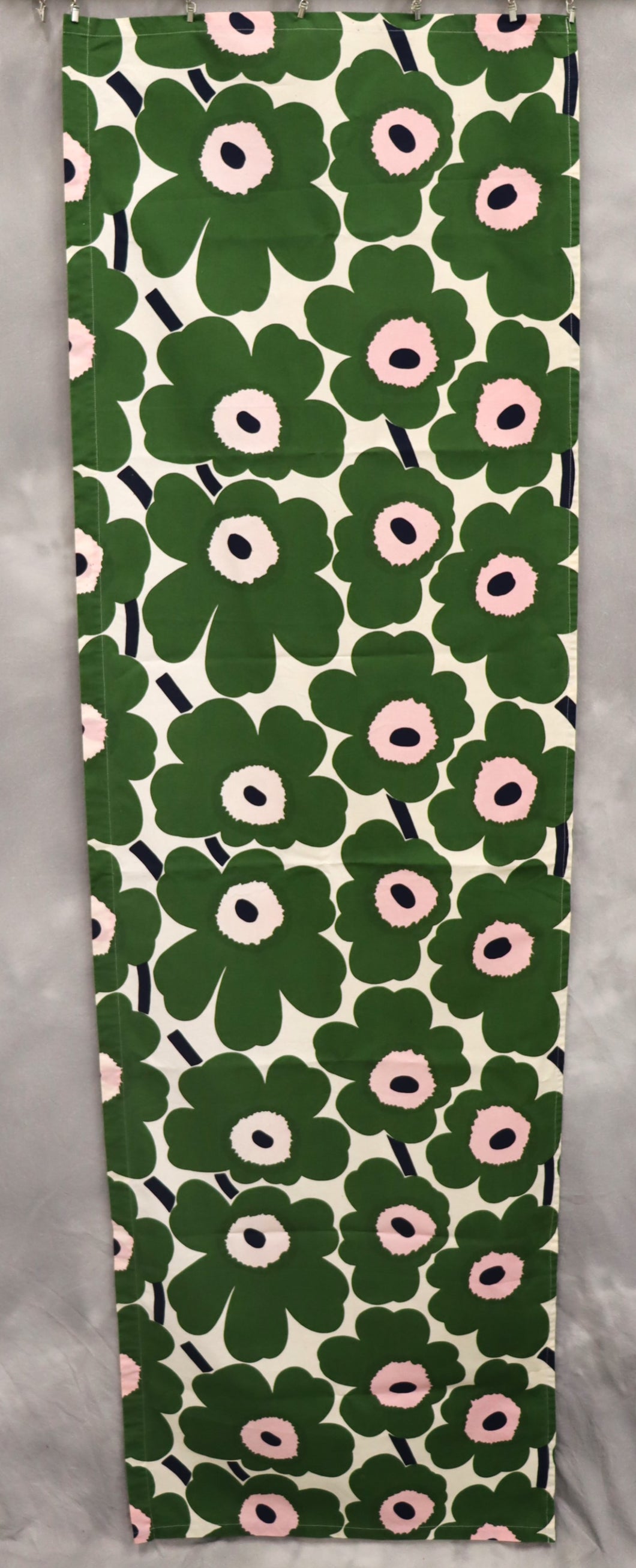 Verhokappa, Marimekko, ”Unikko” 1964, 60x190 cm