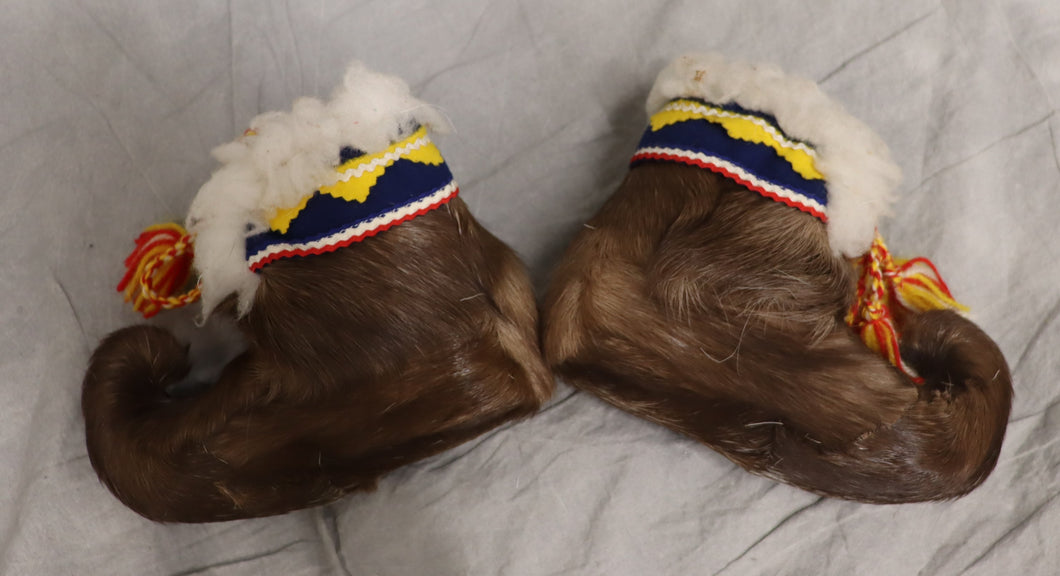 Nutukkat, karvakengät, koko 26 (16 cm pituus)