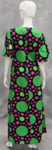 Lataa kuva Galleria-katseluun, Merry Finn vintage maximekko perhoshihoilla
