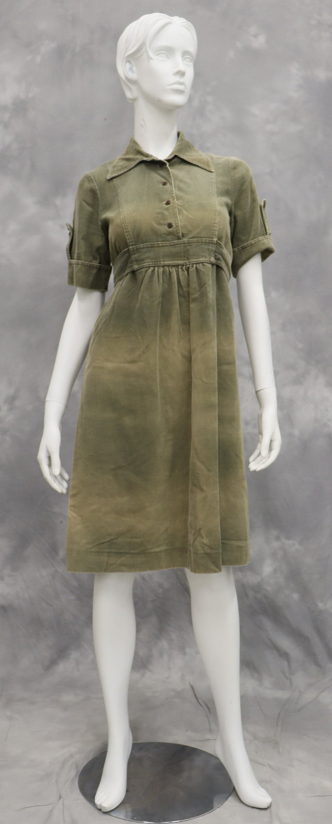 Naisten vintage vakosamettimekko