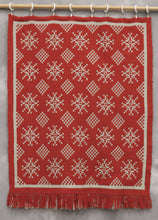 Lataa kuva Galleria-katseluun, Punaharmaa vintage täkänä 85 x 110 cm
