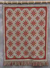 Lataa kuva Galleria-katseluun, Punaharmaa vintage täkänä 85 x 110 cm
